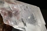 Large Glassy Selenite Crystal on Matrix - Naica Mine, Mexico #325077-1